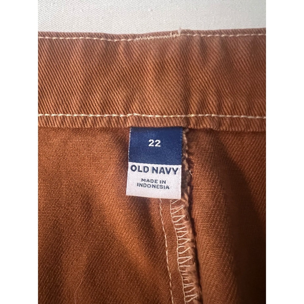 Old Navy Utility Pocket Mini Skirt Size 22 Sly Fox March 2024 - Picture 3 of 7
